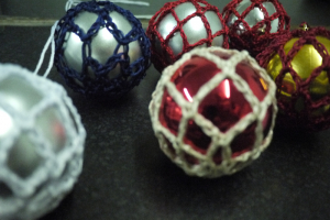 Crochet Baubles 2012