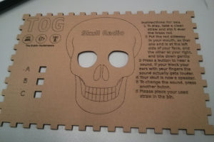 Skull Radio Box